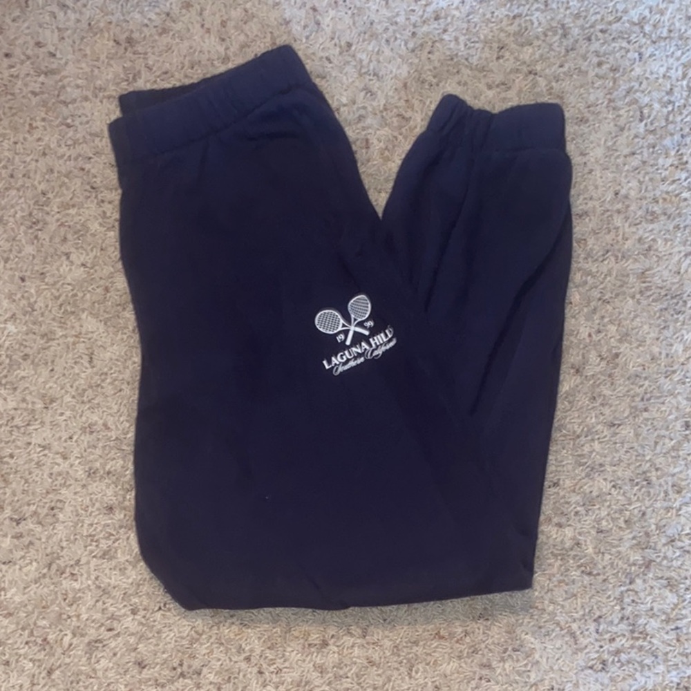 Hollister Womans Navy Blue Sweatpants